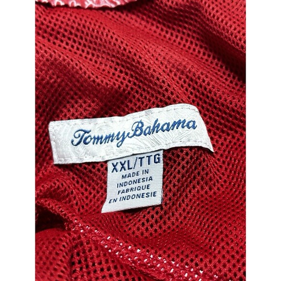 NWT Tommy Bahama New Naples Coast Men's XXL 2XL Swim Trunks UPF Chili Pepper Red - Picture 3 of 15